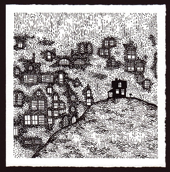 pen and ink drawing