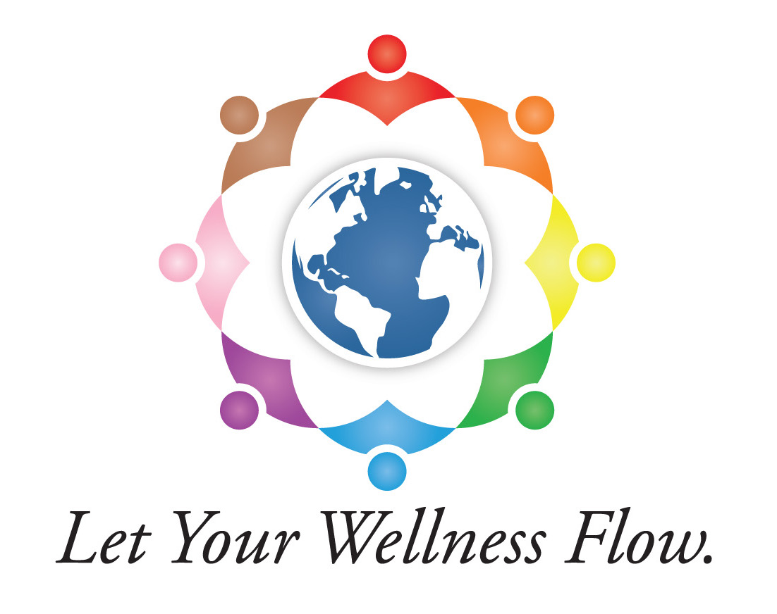 Mandala with the words "Let Your Wellness Flow" 
