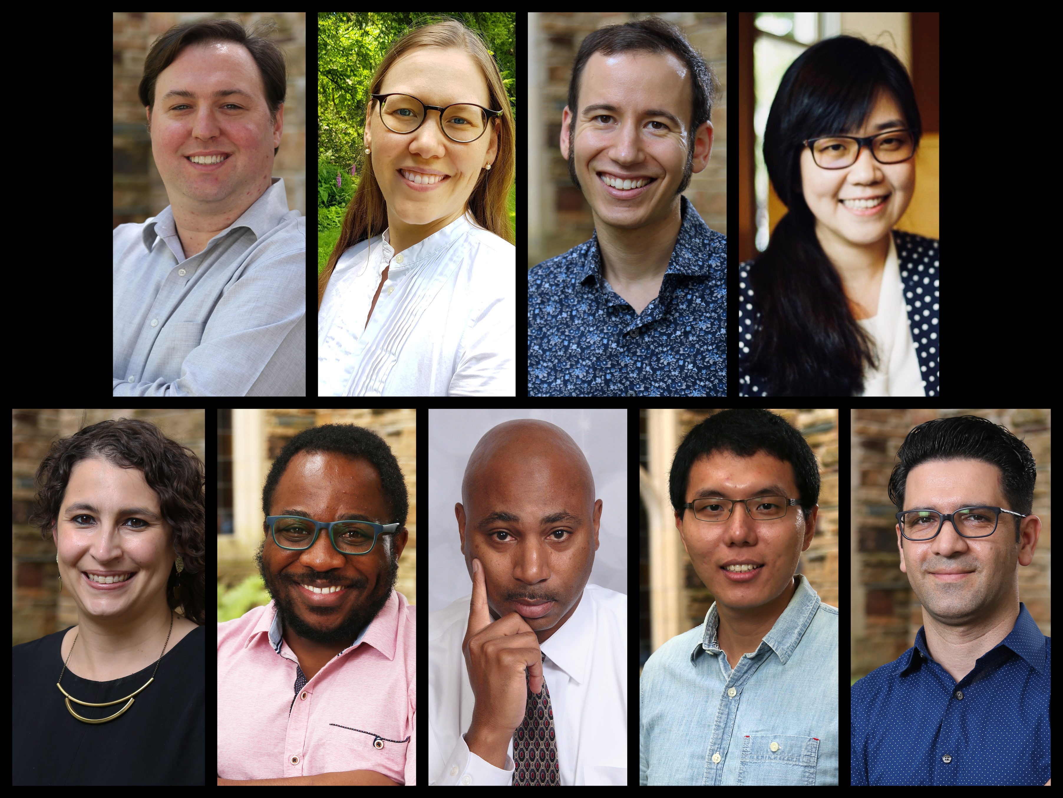 head shots of nine men and women