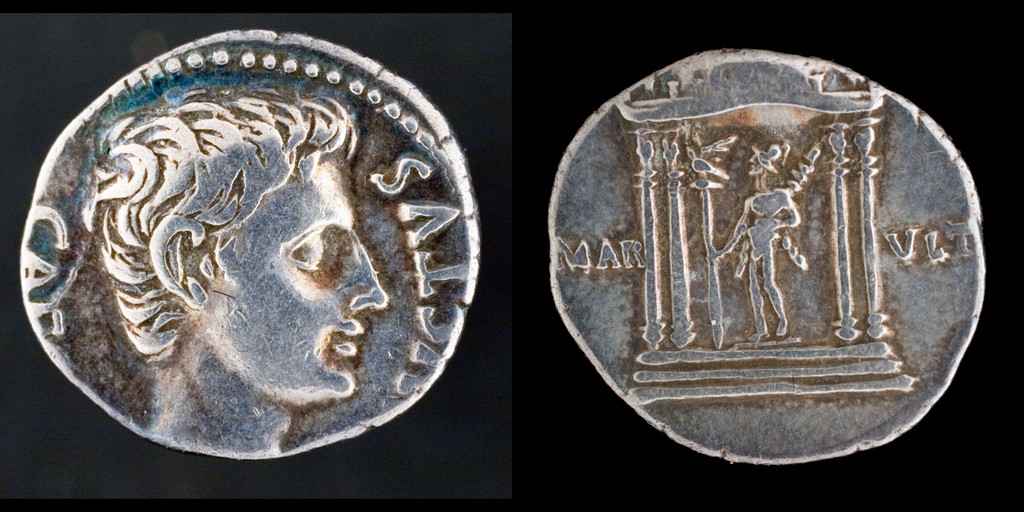 Silver Denarius of Augustus