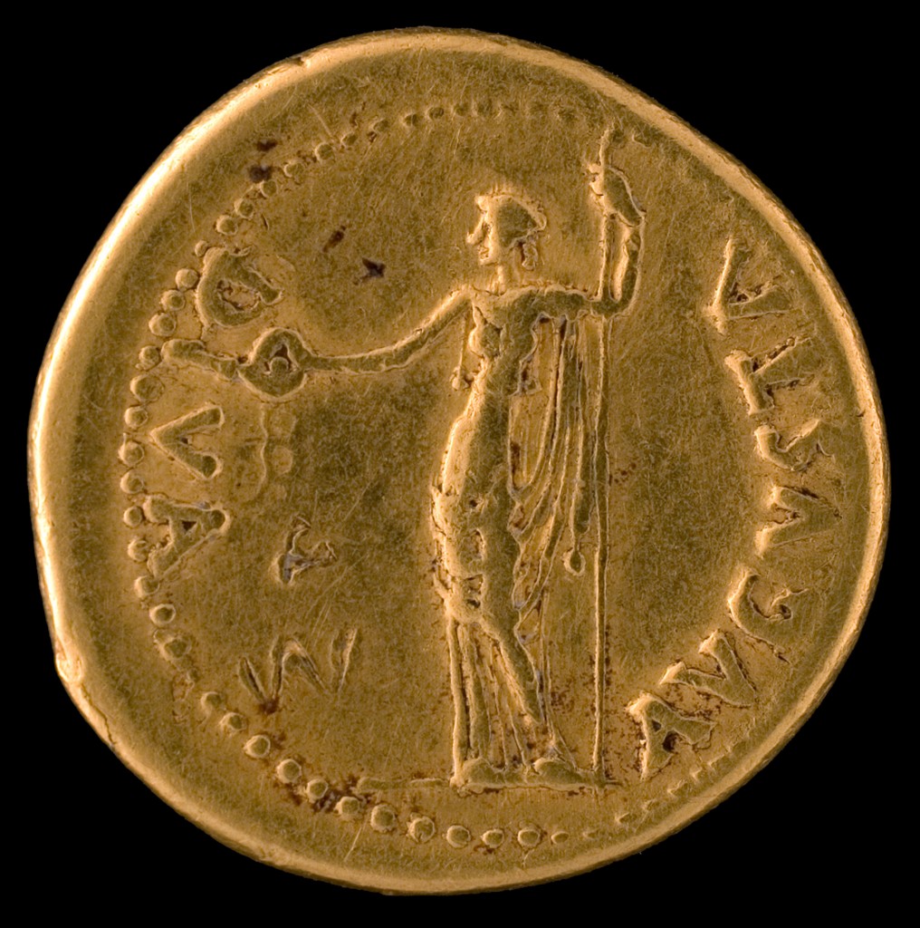 Gold Aureus of Galba, Sourced from ARTSTOR
