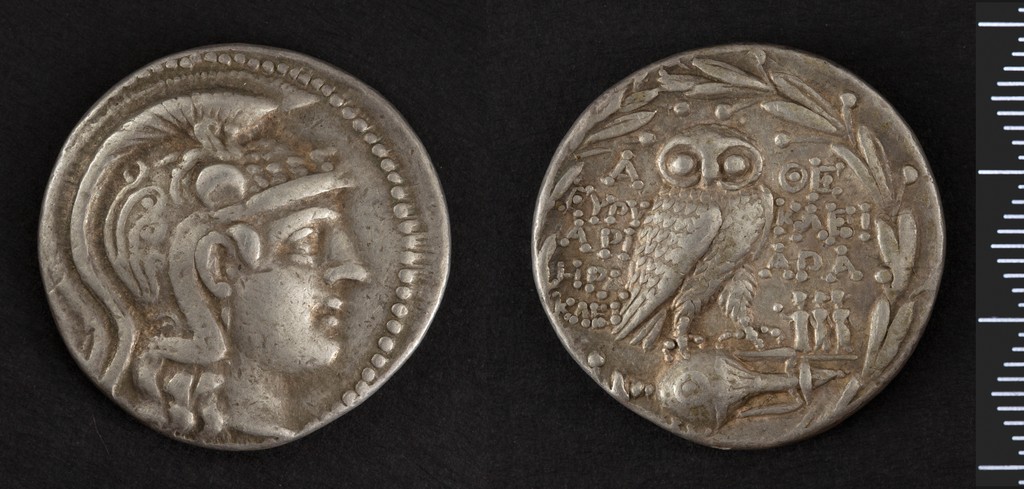 Coin credit to: Division of Rare and Manuscript Collections, Cornell University Library 
