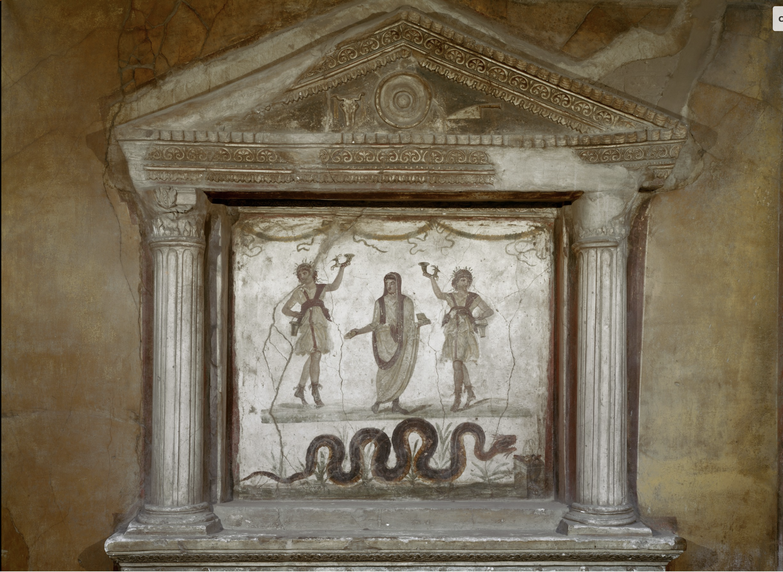 House of Vettii, Lararium (63 - 79 CE)