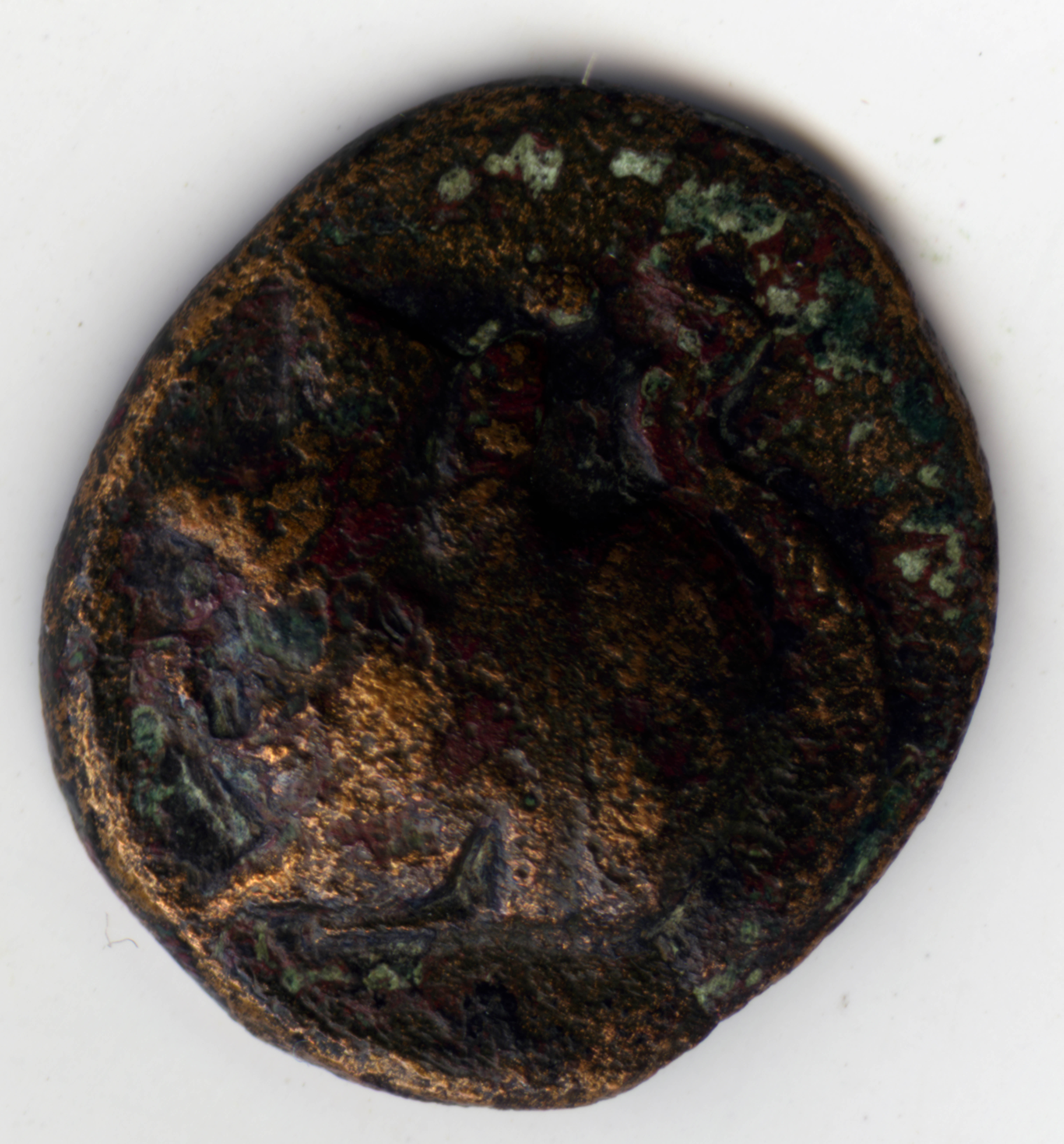 Reverse of coin_106 showing Minerva