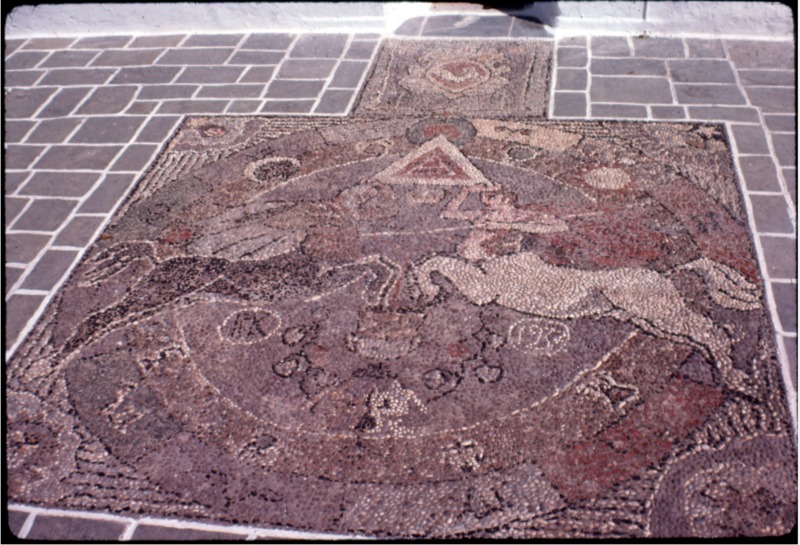 Centaur Mosaic at the Church of the Holy Trinity
