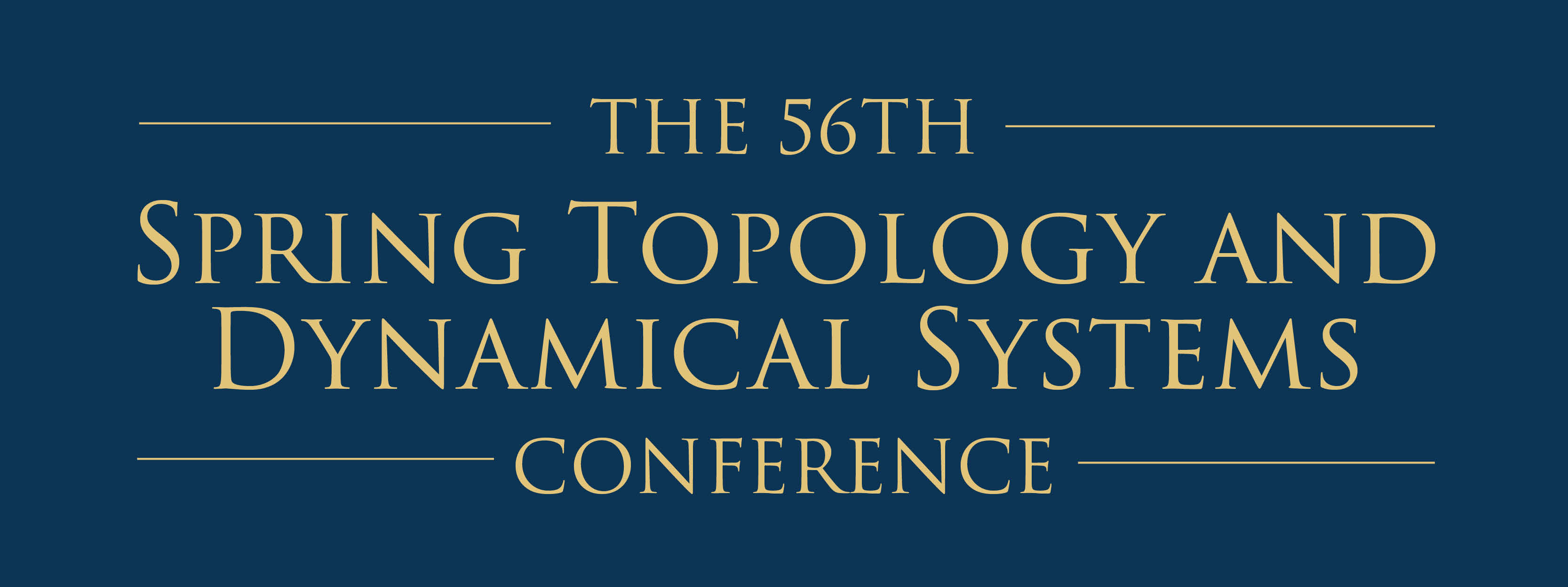 56th Spring Topology and Dynamical Systems Conference