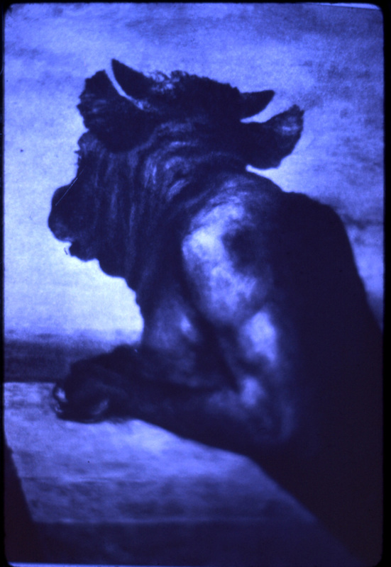 Image of George Frederic Watts's "The Minotaur" Photo taken by Hugh Sackett April 1967