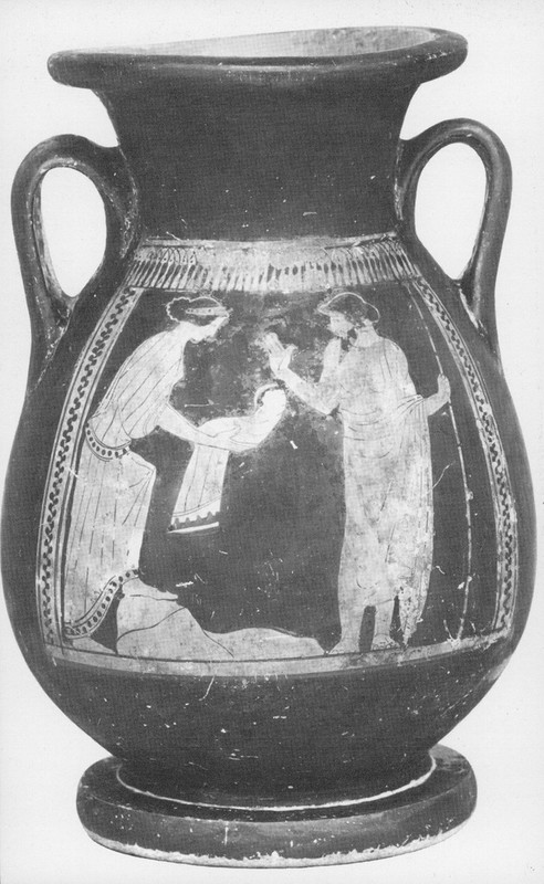 Birth of Zeus Terracotta Pelike