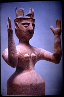 Minoan Raised Arm Figure