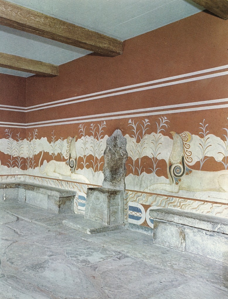 Knossos Throne room Fresco