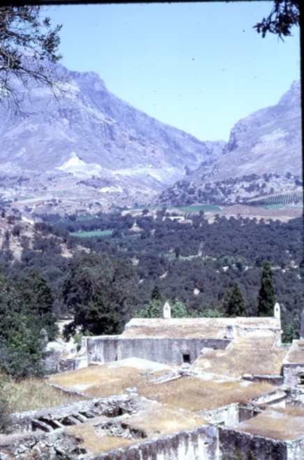 Mountainous Elutherna landscape