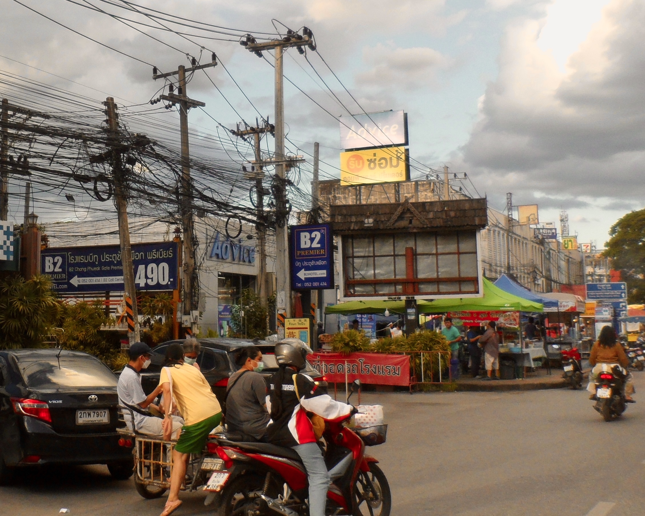 Thai street scene