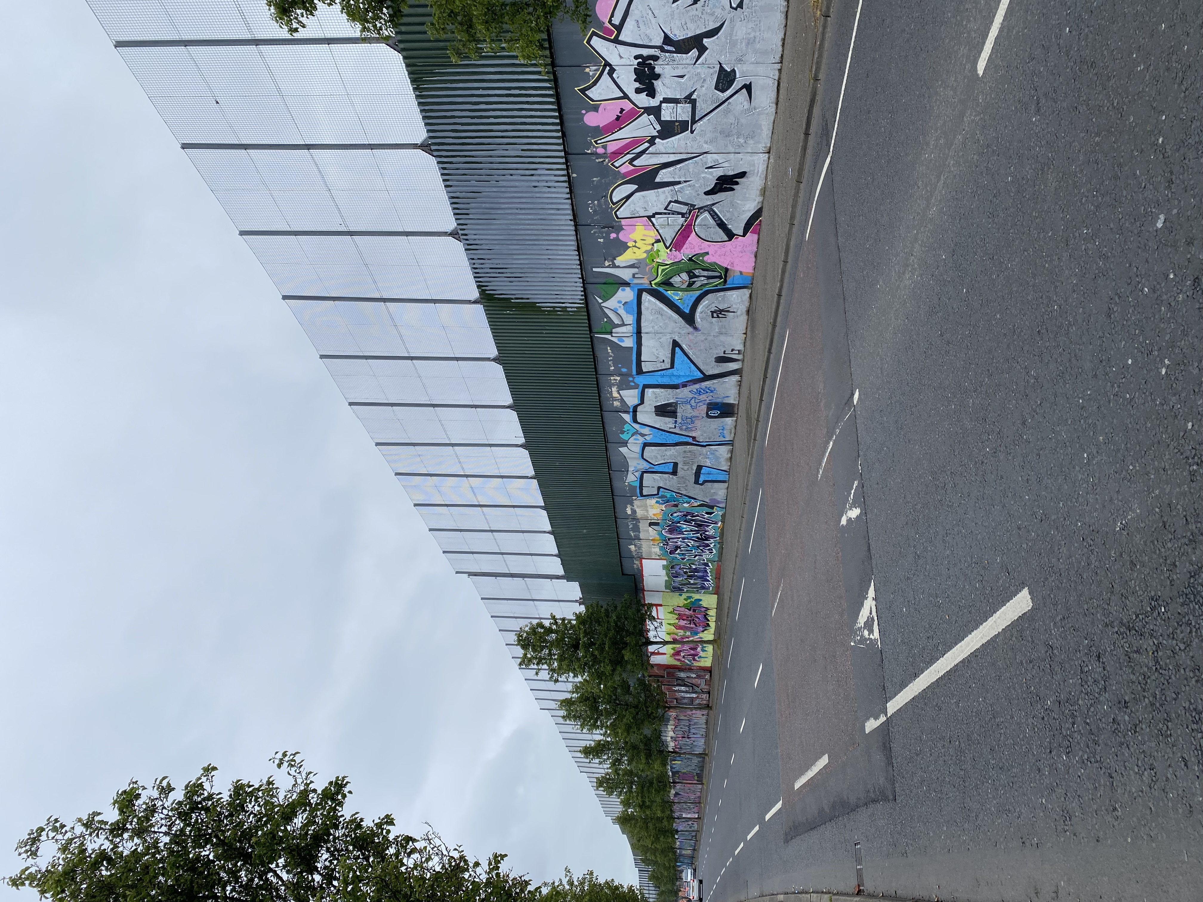 street graffiti scene