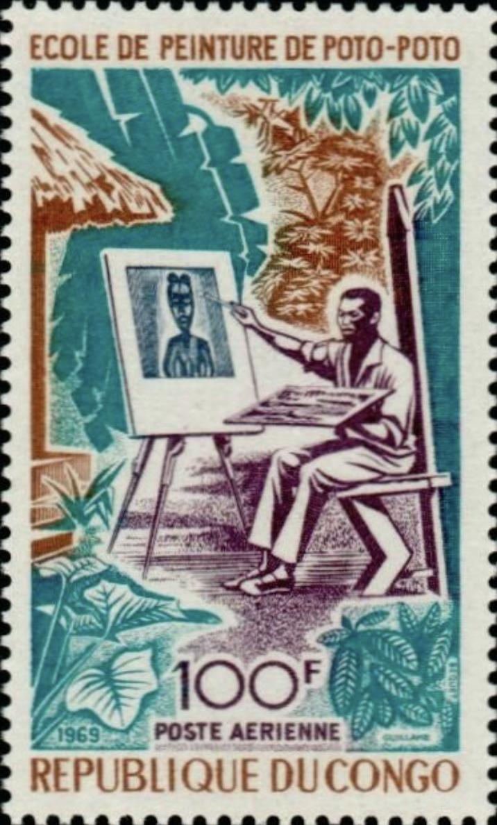 Stamp from the Republic of the Congo.