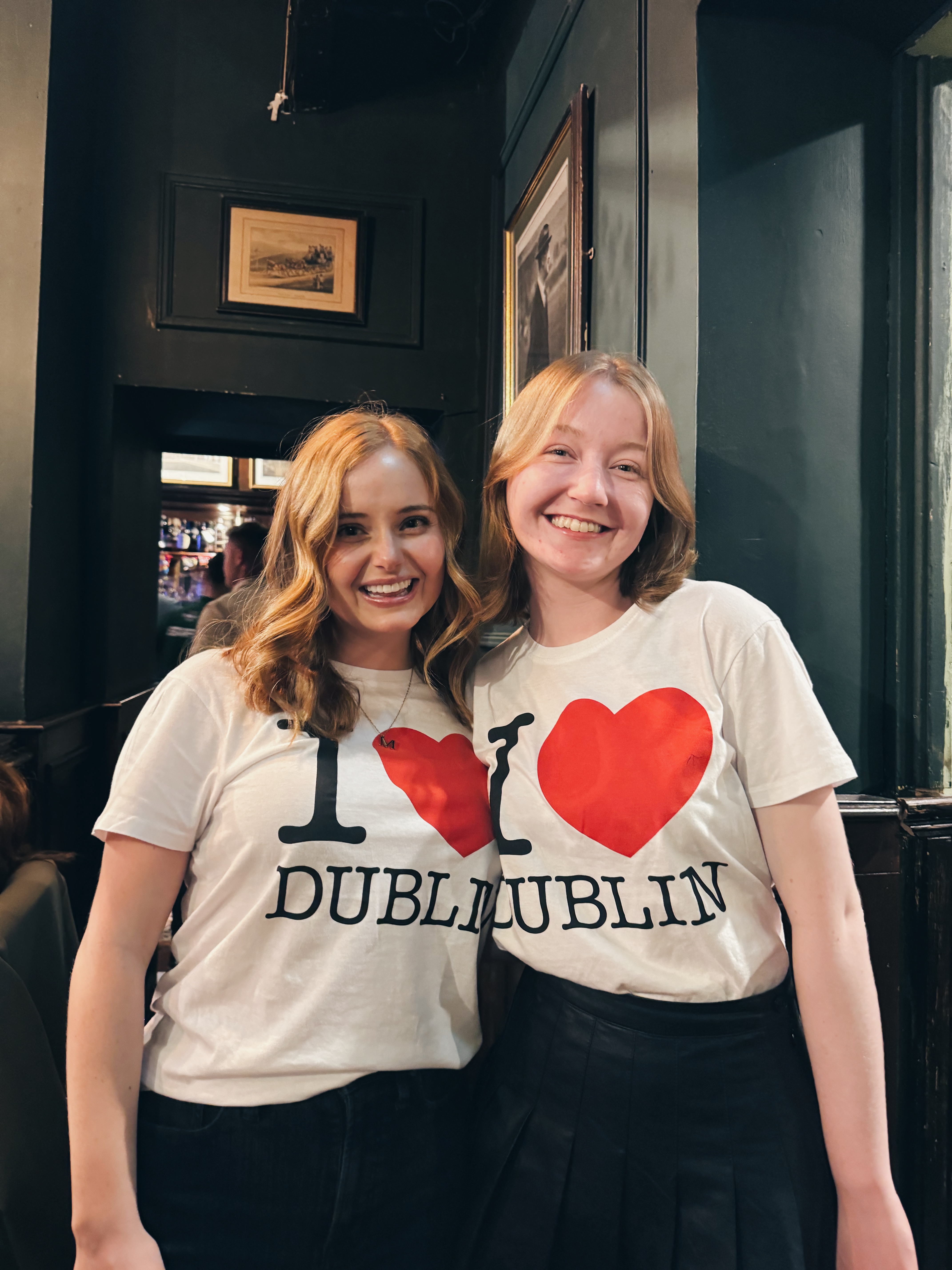 Madison and Regan in Dublin