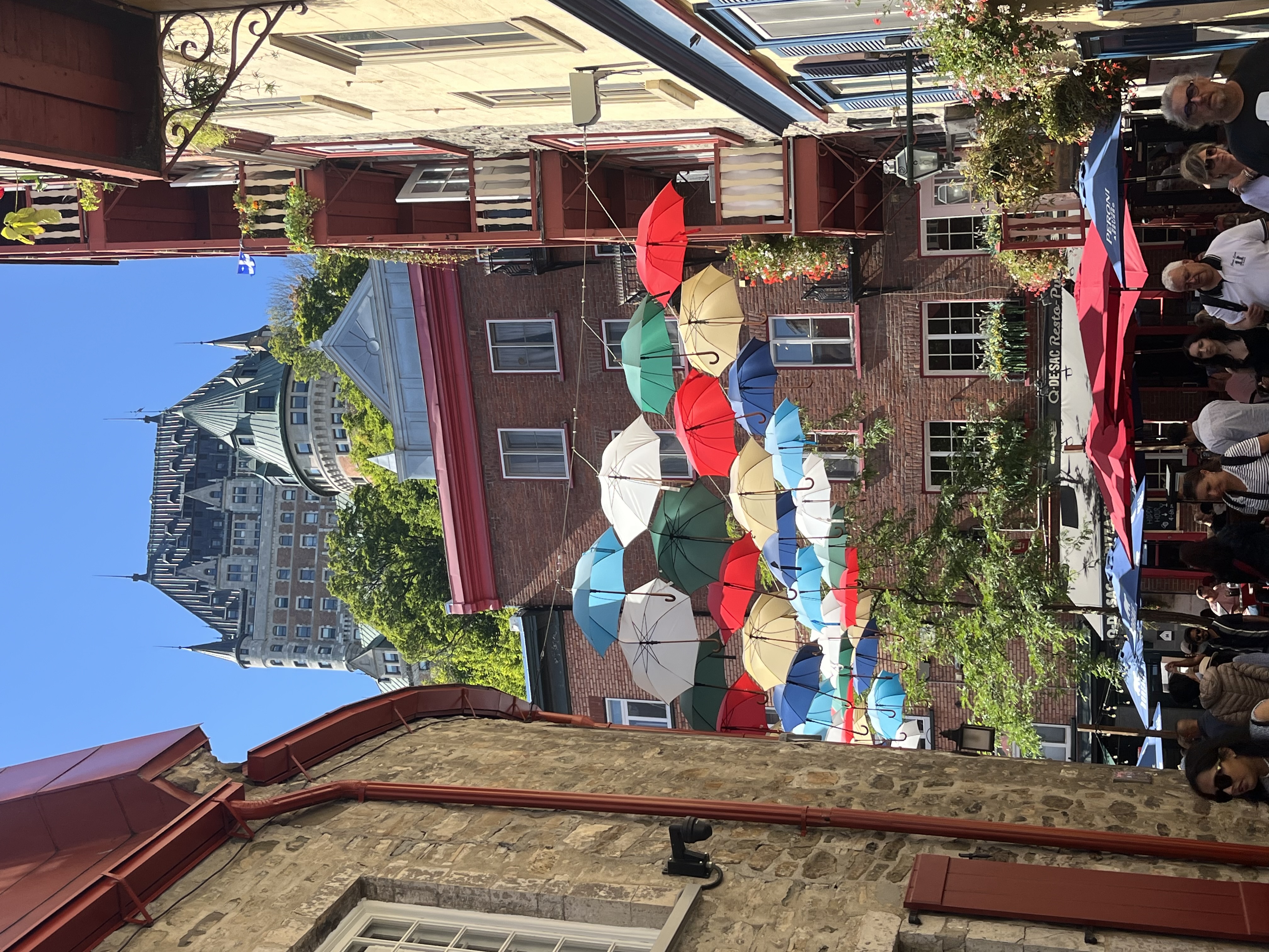 an urban scene