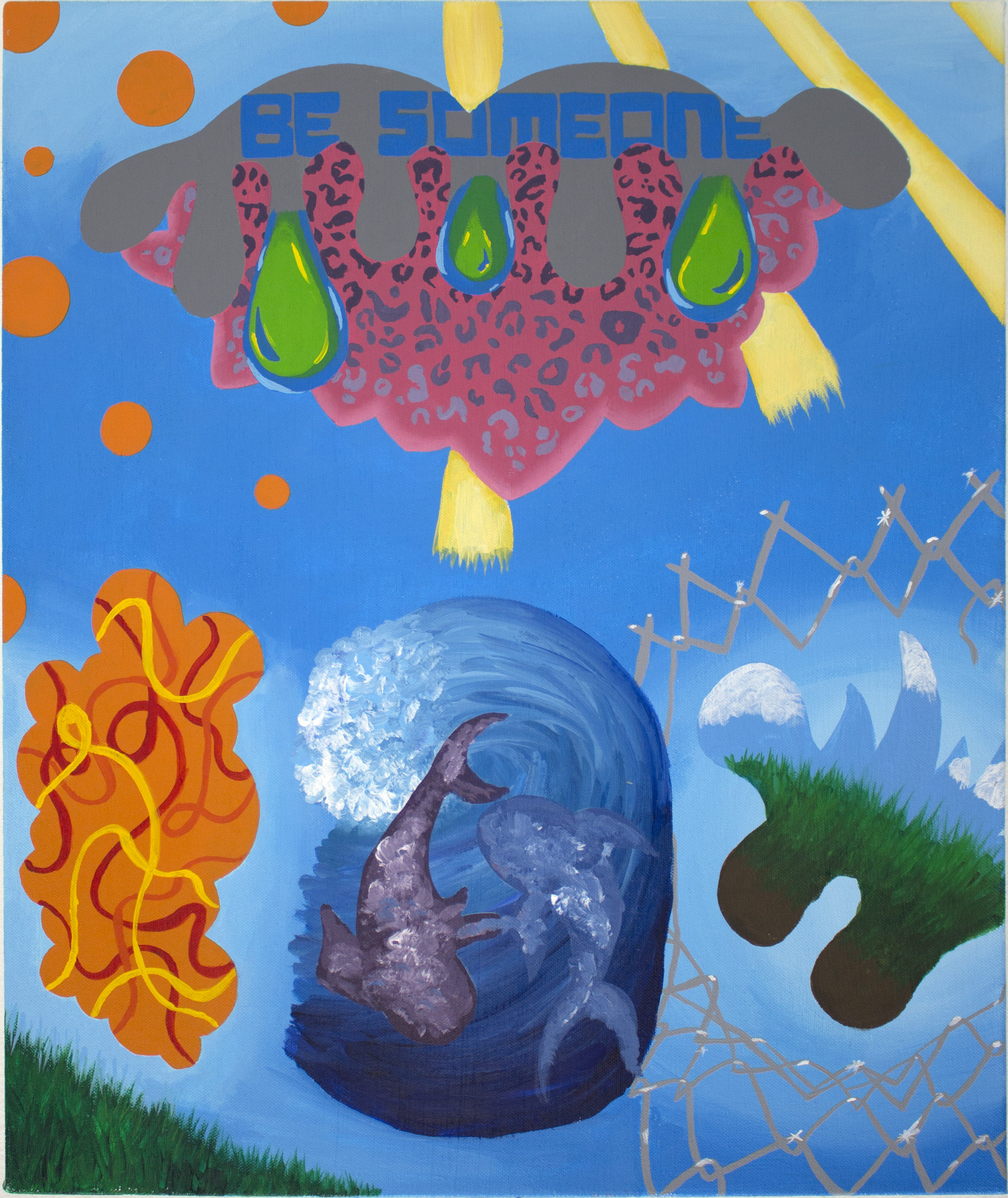 An abstract painting