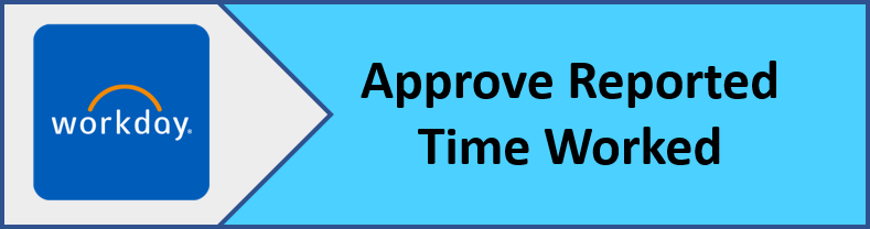 Approve reported time worked